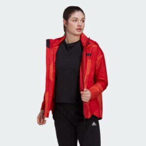 ADIDAS X MARIMEKKO TRAVEER RAIN.RDY JACKET SIZE:M
